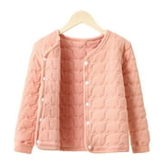 Posijego Girls Winter Quilted Puffer Jacket Packable Warm Lightweight Coat Kids Spring Fall Clothes